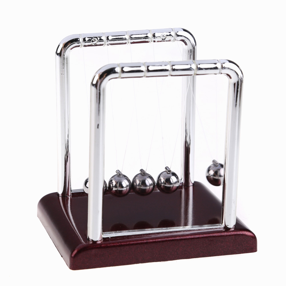 Bolas de acero de equilibrio de cuna de Newton, Bola de colisión de movimiento perpetuo, enseñanza escolar de física, ciencia, péndulo, juguete, , decoración del hogar