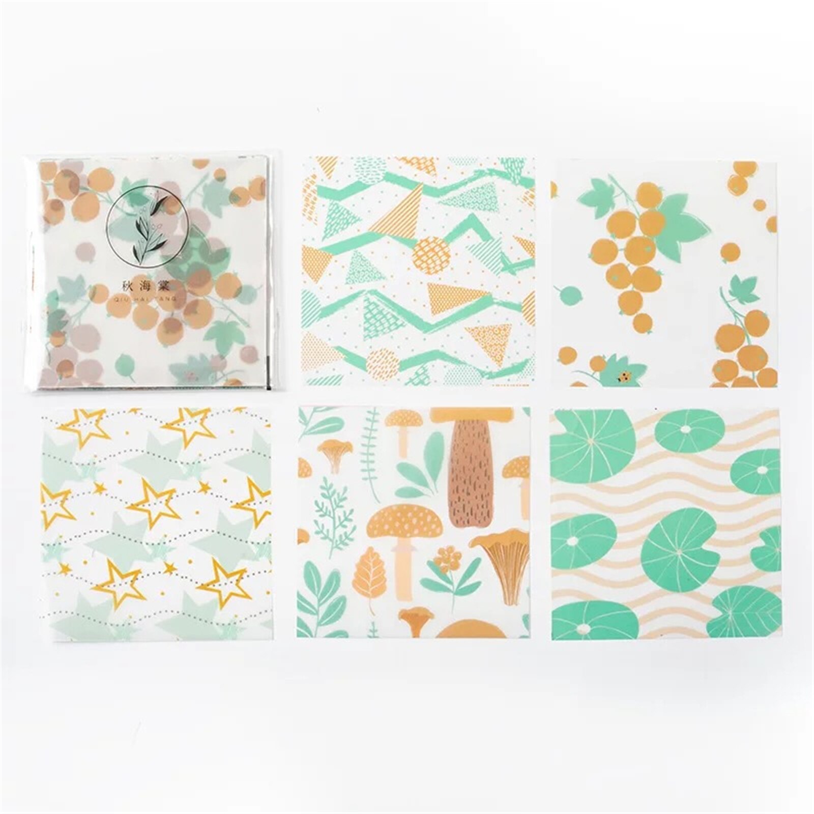 Sulfuric Acid Paper Translucent Memo Paper 30 Sheets/set Journal Scrapbooking Craft Paper Note Paper Decoration: 05