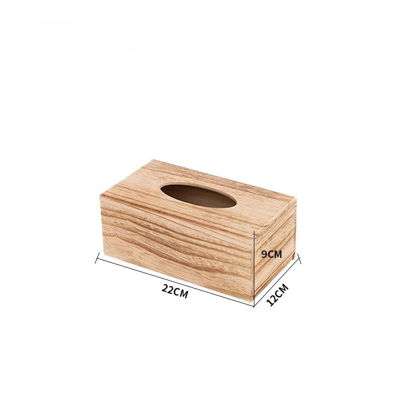 Bamboo Box Tissue Household Hotel Cafe for Napkin Dispenser Box Utility Paper Container Large Capacit: green