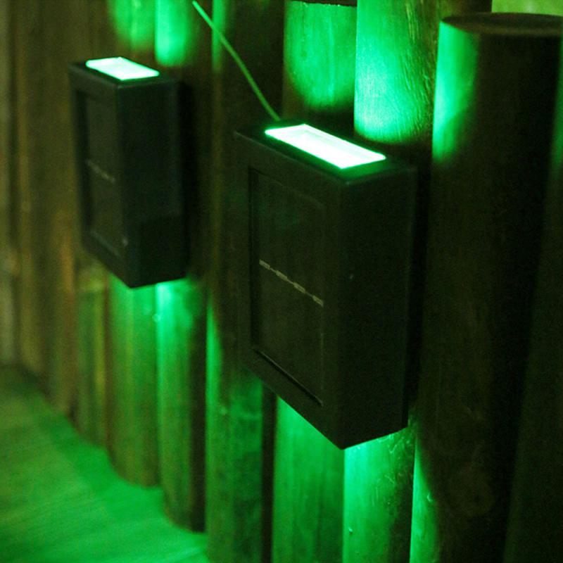 2Pc Solar Wandlamp Buiten Tuin Huishoudelijke Waterdichte Wandlamp Licht Up En Down Tuin Decoratieve Wandlamp