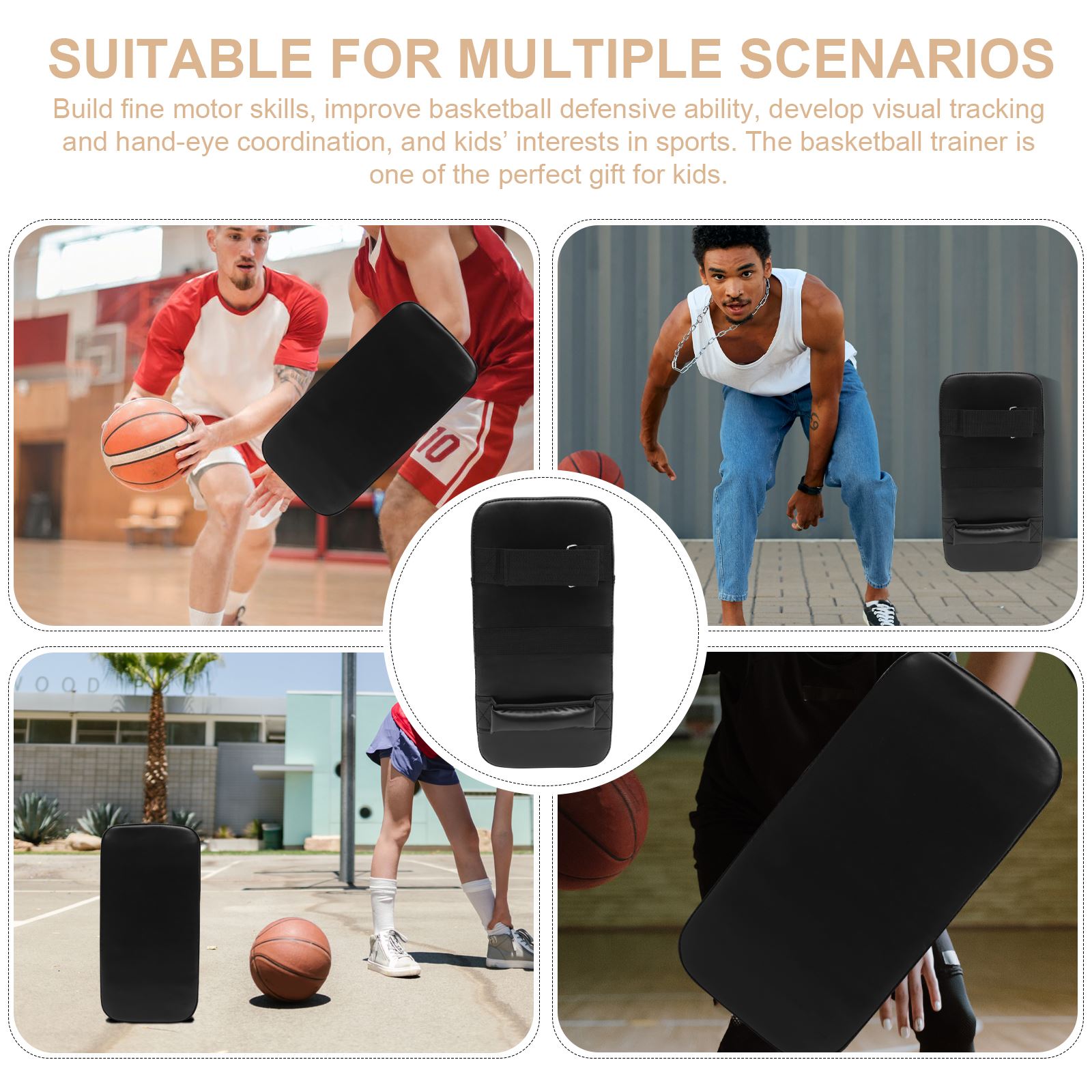 Blocking Pads Basketball Training Pad Boxing Blocker Cushion Gym Exercise Shield For Agility Body Balance Kids Sports