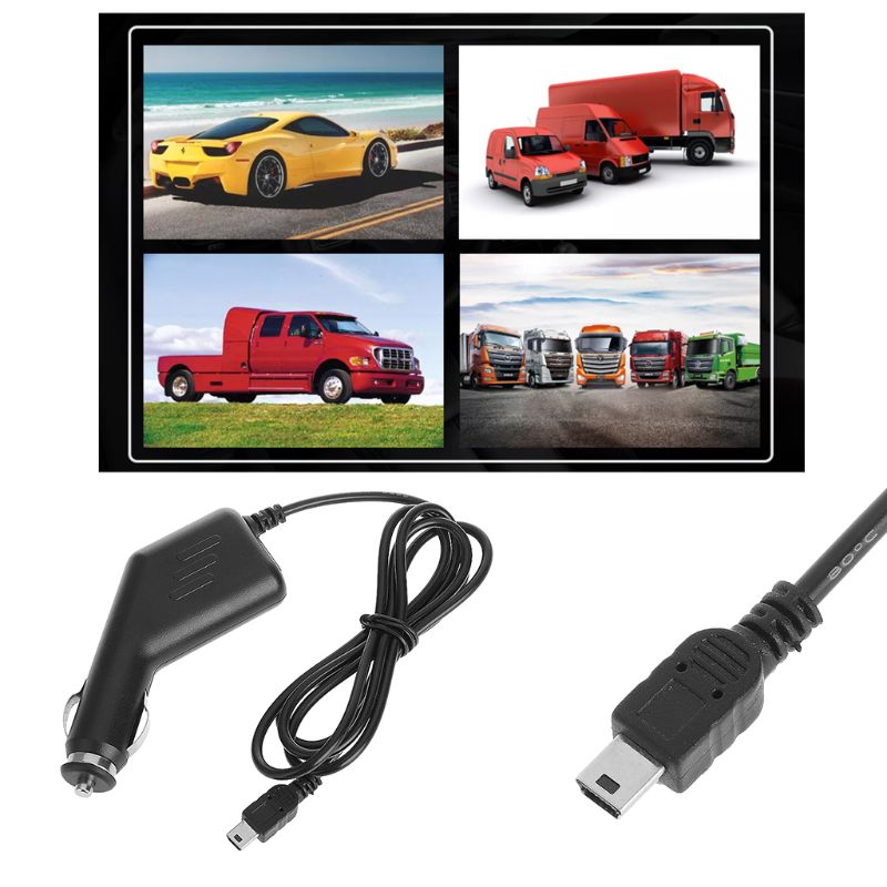 1.5a 5v bil gps laddare cigarettändaruttag splitter fordon usb strömadapter