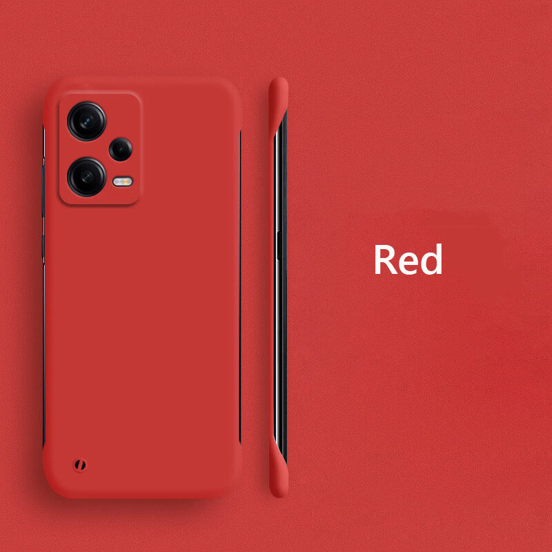 Ramlöst, smalt, matt, hårt pc-bakstycke till xiaomi redmi note 12 pro plus turbo note 12 pro plus +5g, stötsäkert fodral: Bomull / Fluorescerande grön