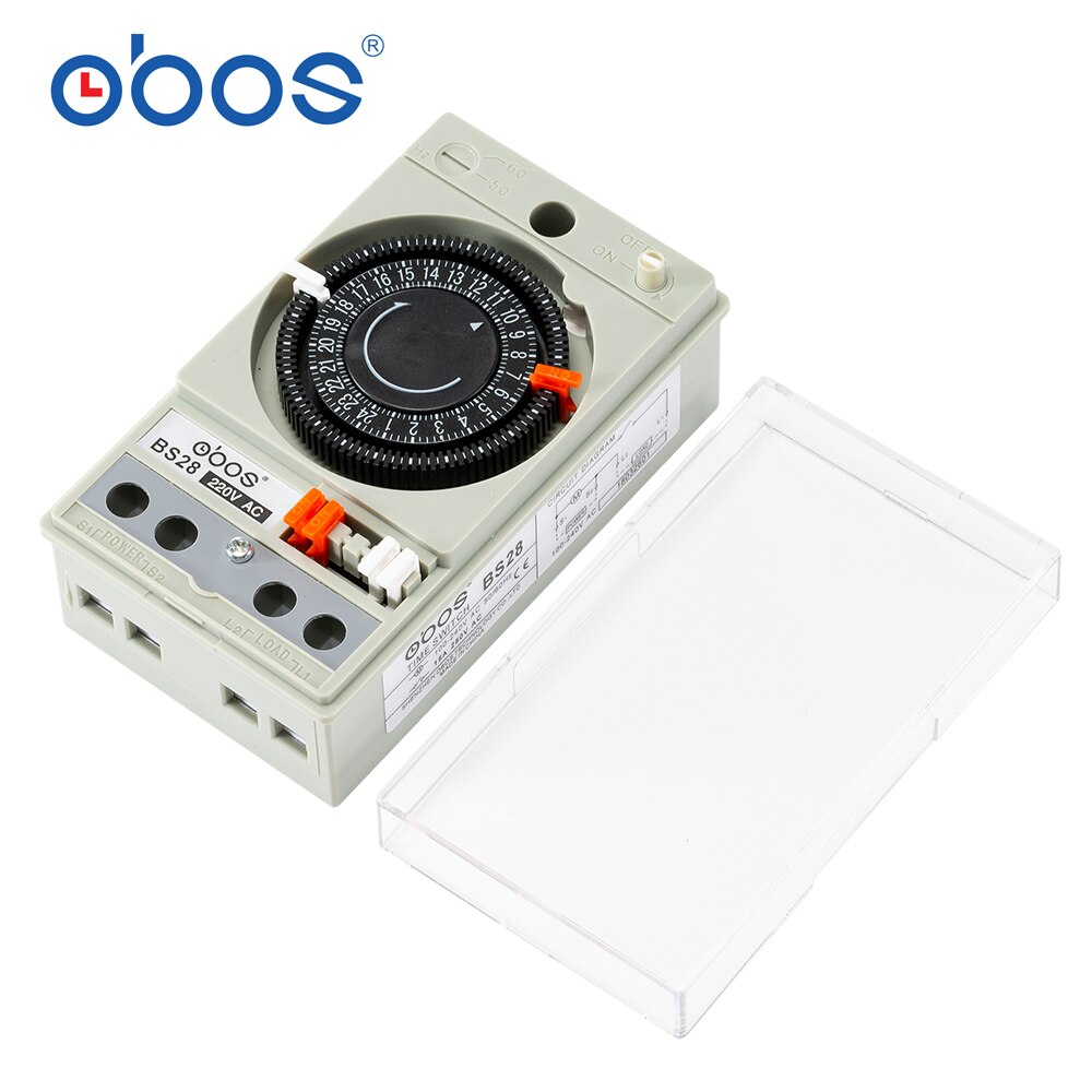 Timer 110V ~ 240V Mechanische Type 24 Uur Timer Met 48 Keer Aan/Uit Per Dag Min tijdsinterval 30 Min
