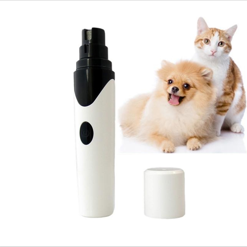 Hund kat elektrisk klo neglepleje værktøj kæledyr tånegle poter klipper klipper auto trimmer fil forsyning kæledyr neglesliber