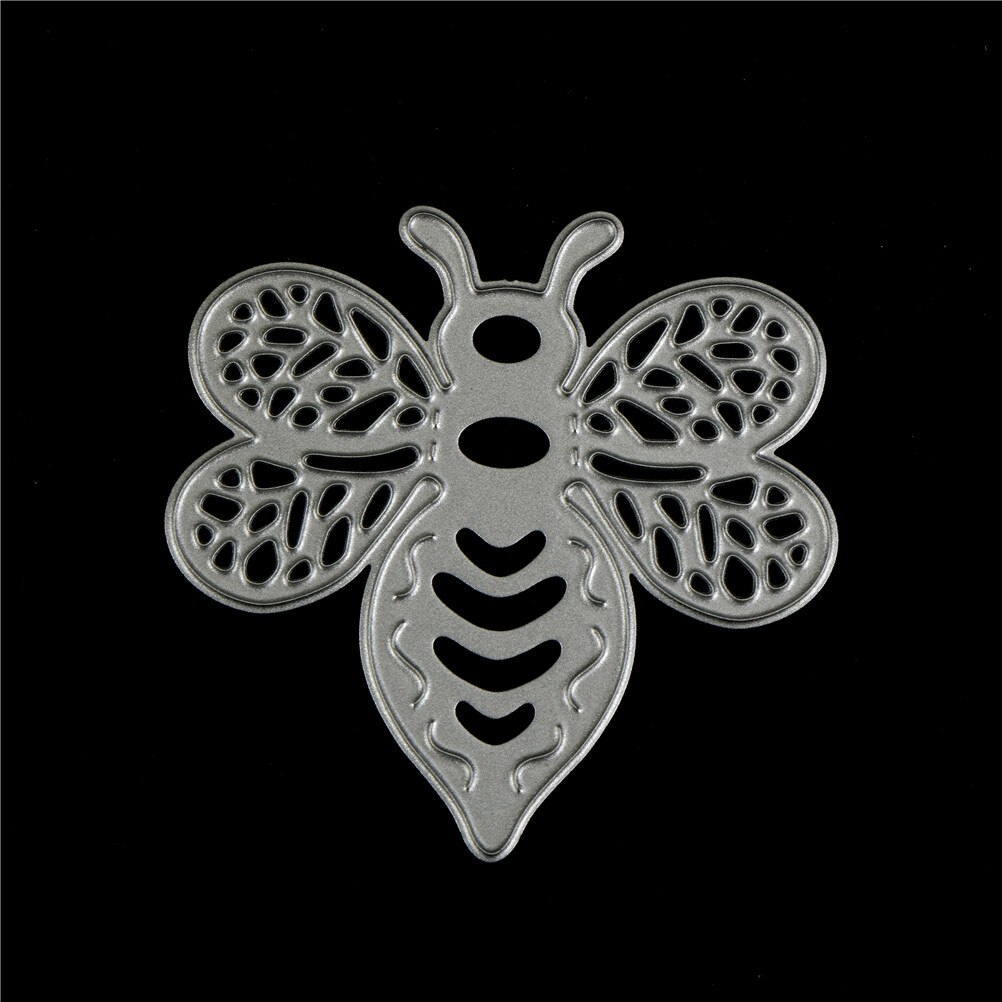 Cute Bee Metal Cutting Dies Stencils For DIY Scrapbooking Die Cuts Wedding Card Photo Album Embossing Crafts Dies