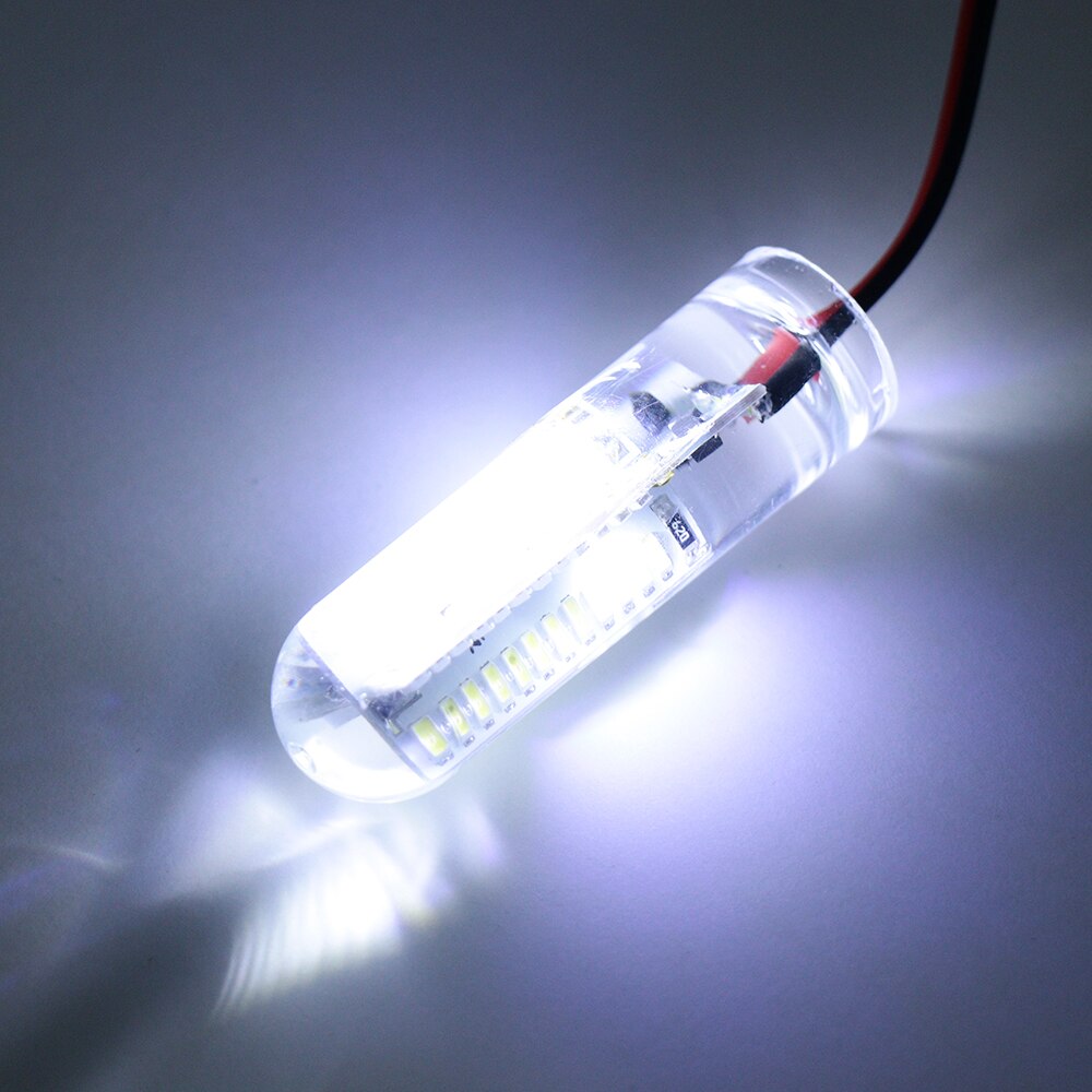 Lampa wędkarska 24/48/96 LEDs podwodne światło robić wędkowania przynęty lokalizator ryb lampa przyciąga ryby podwodne lampki nocne: biały / 24 Leds