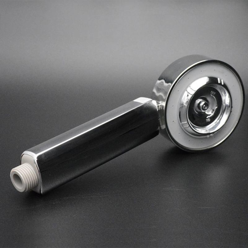 Double-sided Bath Shower Head 3 Modes Water Saving handheld shower head high pressure chrome Bathroom Shower Nozzle