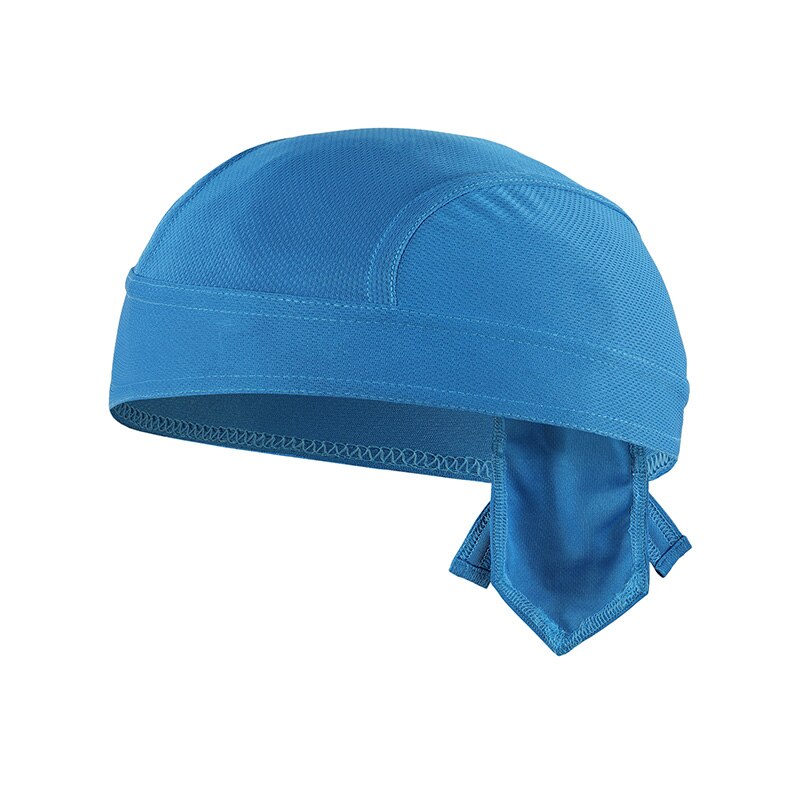 ARSUEXO multicolores Ciclismo gorra verano transpirable Bandana Ciclismo al aire libre deporte bicicleta Bandana hombres secado rápido cabeza bufanda: blue