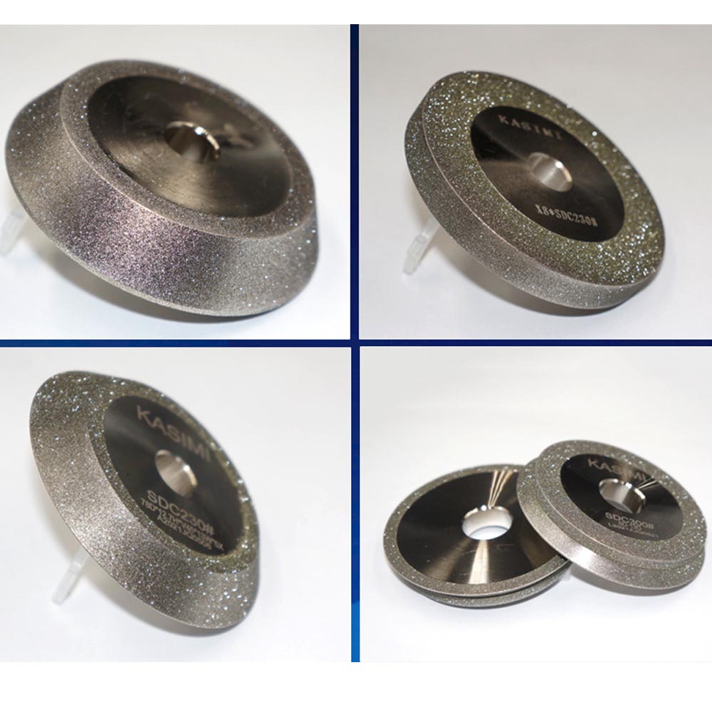 CBN SDC Diamond Grinding Wheel For 13-Type Drill Sharpening Grinding Machine Drill Bit Sharpener/Grinder 60 Angle 78*12.7*10MM