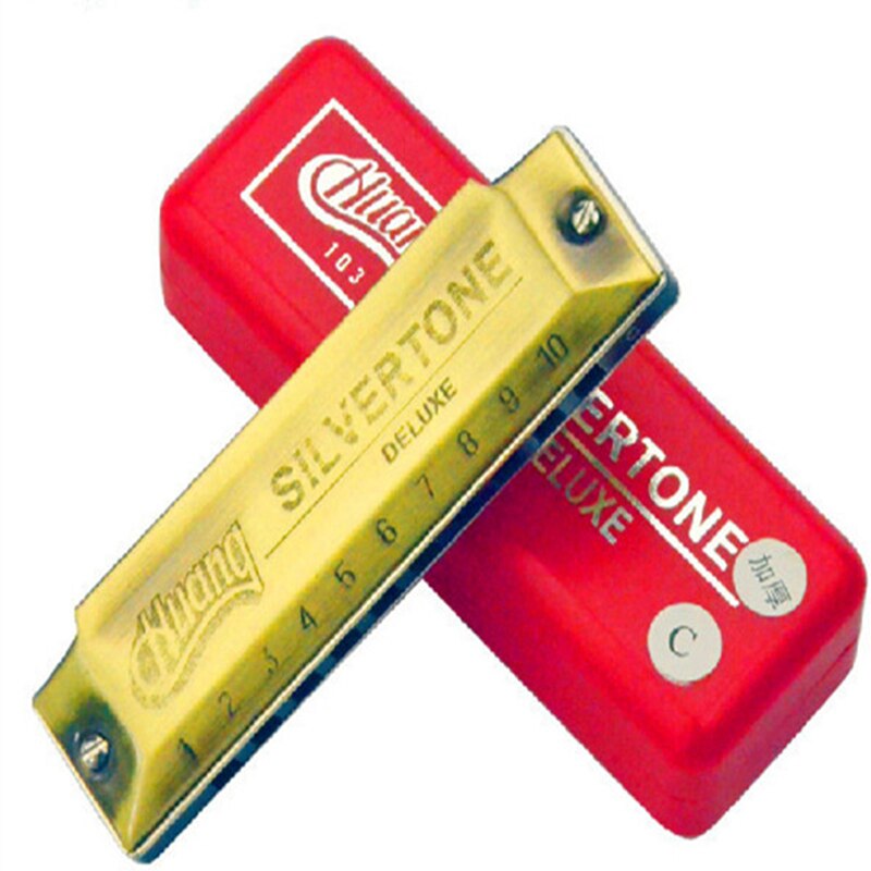 Huang Harmonica 10 Hole Blues Harmonica Huang 103 Diatone Key of C Armonica Harp Musica Instrumento Huang Harmonica