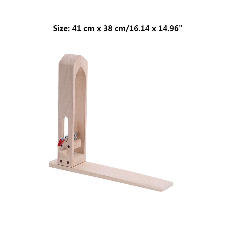 Ferramentas de costura de madeira artesanato de couro clipe de retenção diy conjunto de ferramentas de mão mesa costura laço pônei cavalo braçadeira ferramentas: Default Title