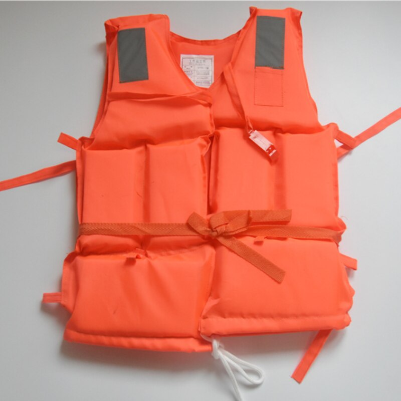 Adult Life Vest Lightweight Nylon foam Adjustable Life whistle SOS Jacket Vest Swimming surfing motion Water Safety Products