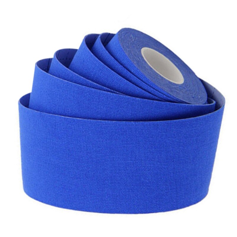 Bande athlétique de kinésiologie de Sport-bande de blessure de Sport pour le genou, l'articulation, le soutien musculaire-bande de bande cinétique adhésive: Navy Blue