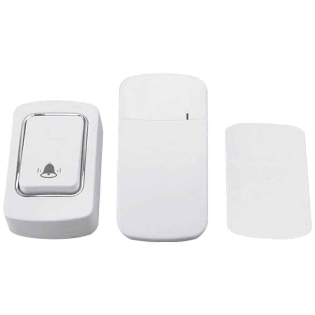 Self-powered Wireless Remote Control Doorbell Pager Wireless Penetration Waterproof Strong Signal Doorbell: Default Title