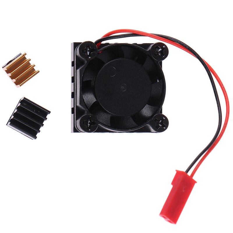 Universele Ventilator Cooler Module Plein Koelventilator Met Heatsink Cooler Kit Koper Aluminium Cooling Pad Voor Raspberry Pi 4/ 3/2