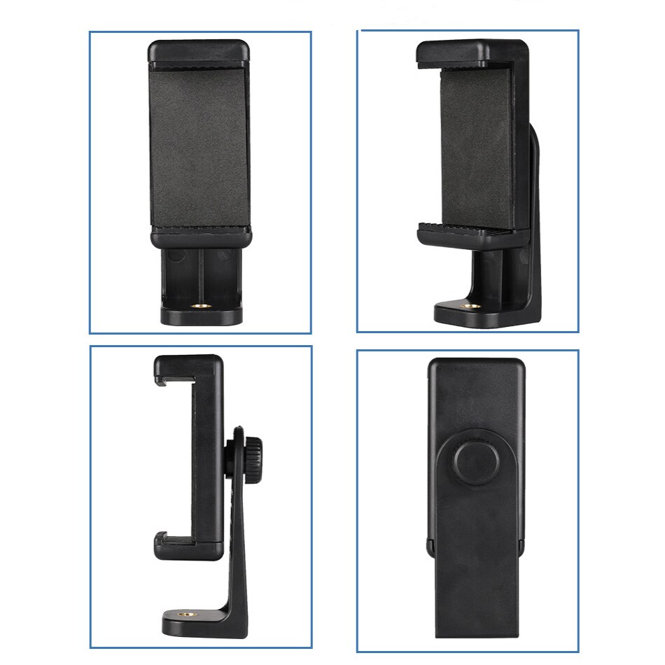 Universal smartphone stativ adapter mobiltelefon hållare montering adapter för kamera iphone 360 graders roterande fäste