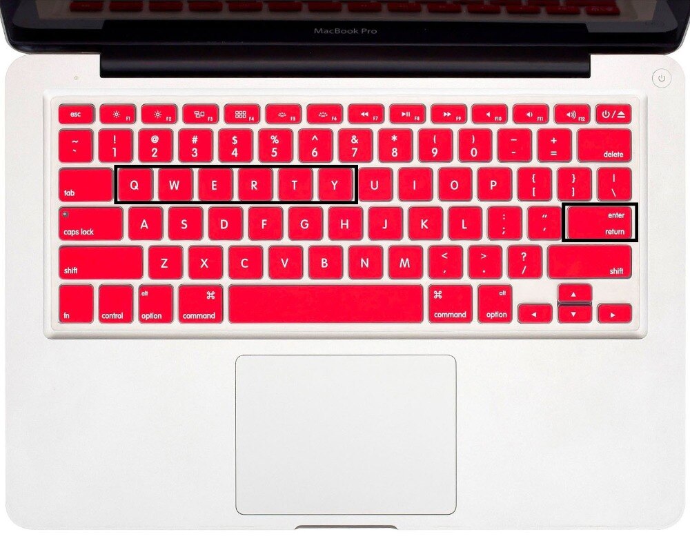 Siliconen Toetsenbord Cover Voor Apple Macbook pro 13 "13.3'' A1278 Unibody MC700 MC724 tot late 13.3 inch ONS