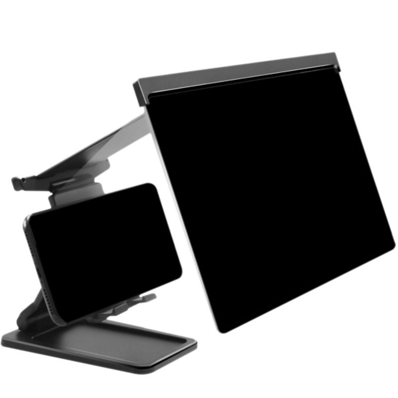 Telefoon Screen Magnifier Met Mobiele Telefoon Stand Voor Bureau 12Inch 3D Hd Telefoon Screen Versterker Projector Verstelbare Desktop: Default Title