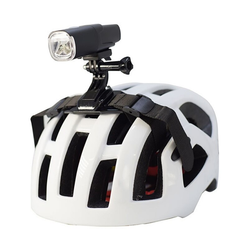 Bicycle Helmet Holder Headlight Helmet Mount Strips Bike MTB Bike Lights Holder MTB Bike Universal Parts Helmet Light Holder