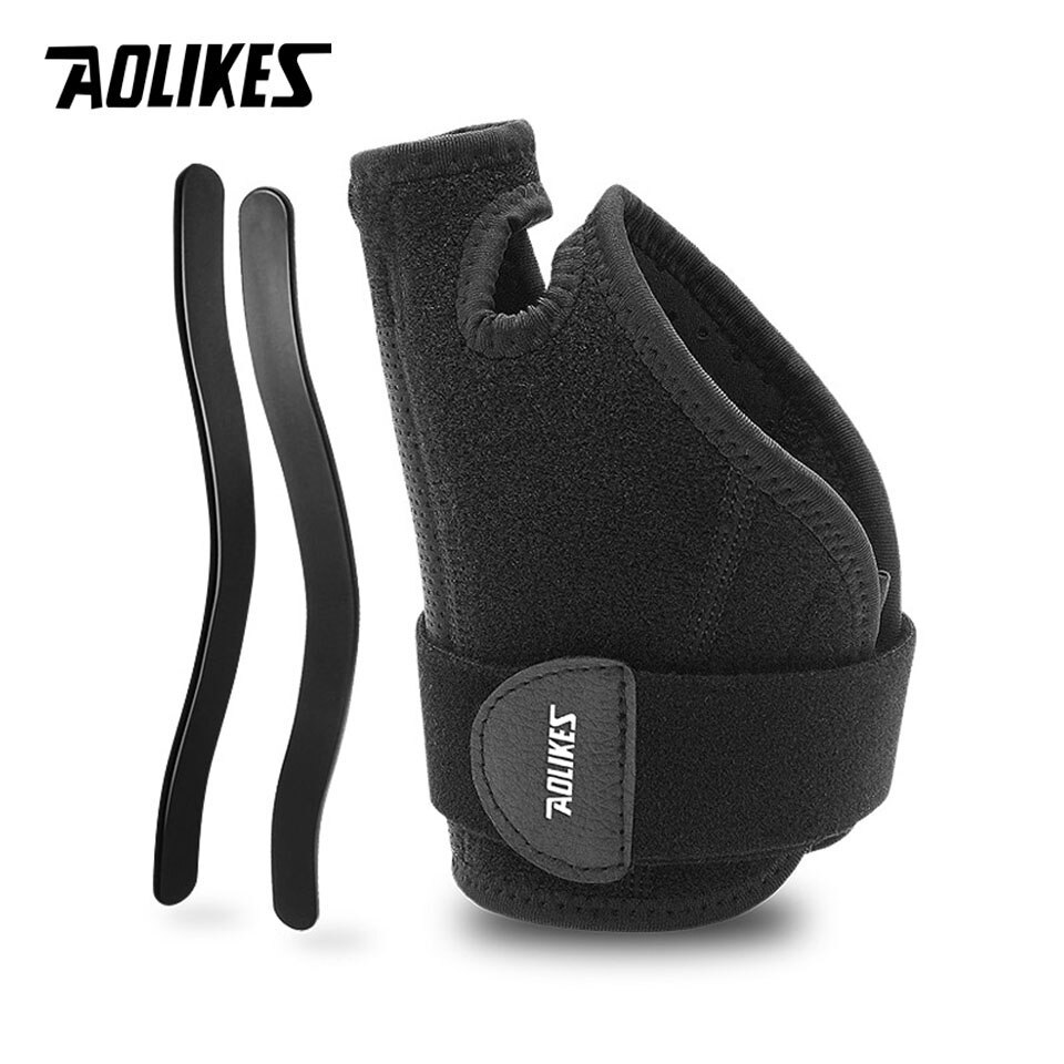 AOLIKES-muñequera de apoyo para el antebrazo, muñequera para levantamiento de pesas, envolturas de entrenamiento para gimnasio, 1 unidad