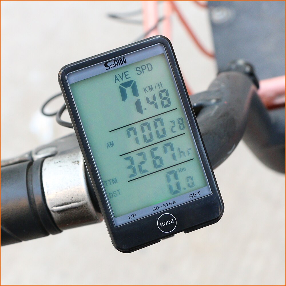 Sunding – compteur de vélo filaire/sans fil, ordinateur de cyclisme, compteur de vitesse, odomètre, chronomètre, étanche