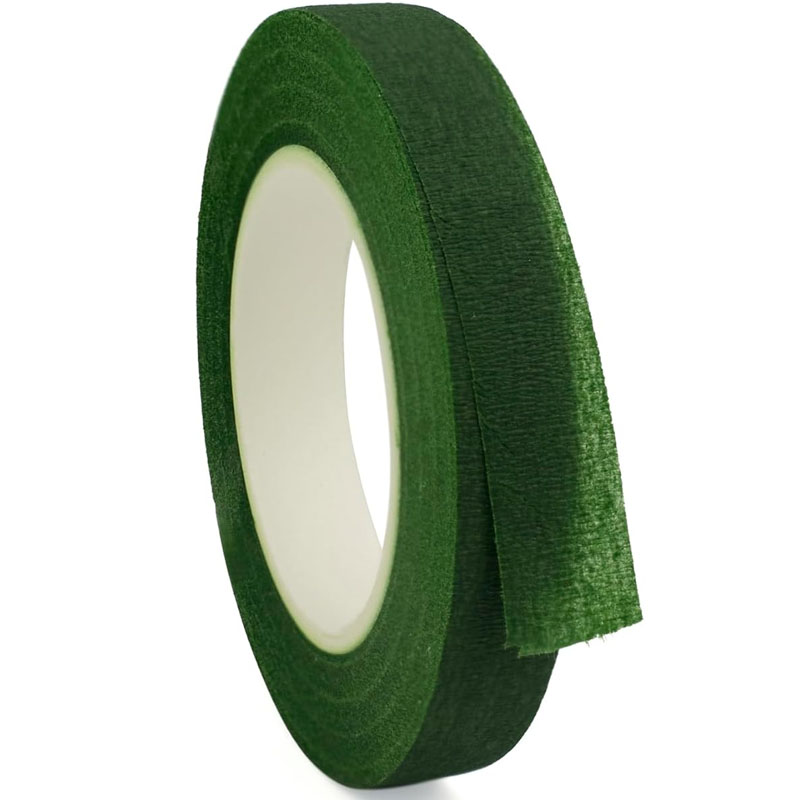 Bouquet Floral Stem Tape DIY Artificial Flowers Bouquets Tape Self-adhesive Wrapping Green Tape for Wedding Party Decor Supplies: Beige