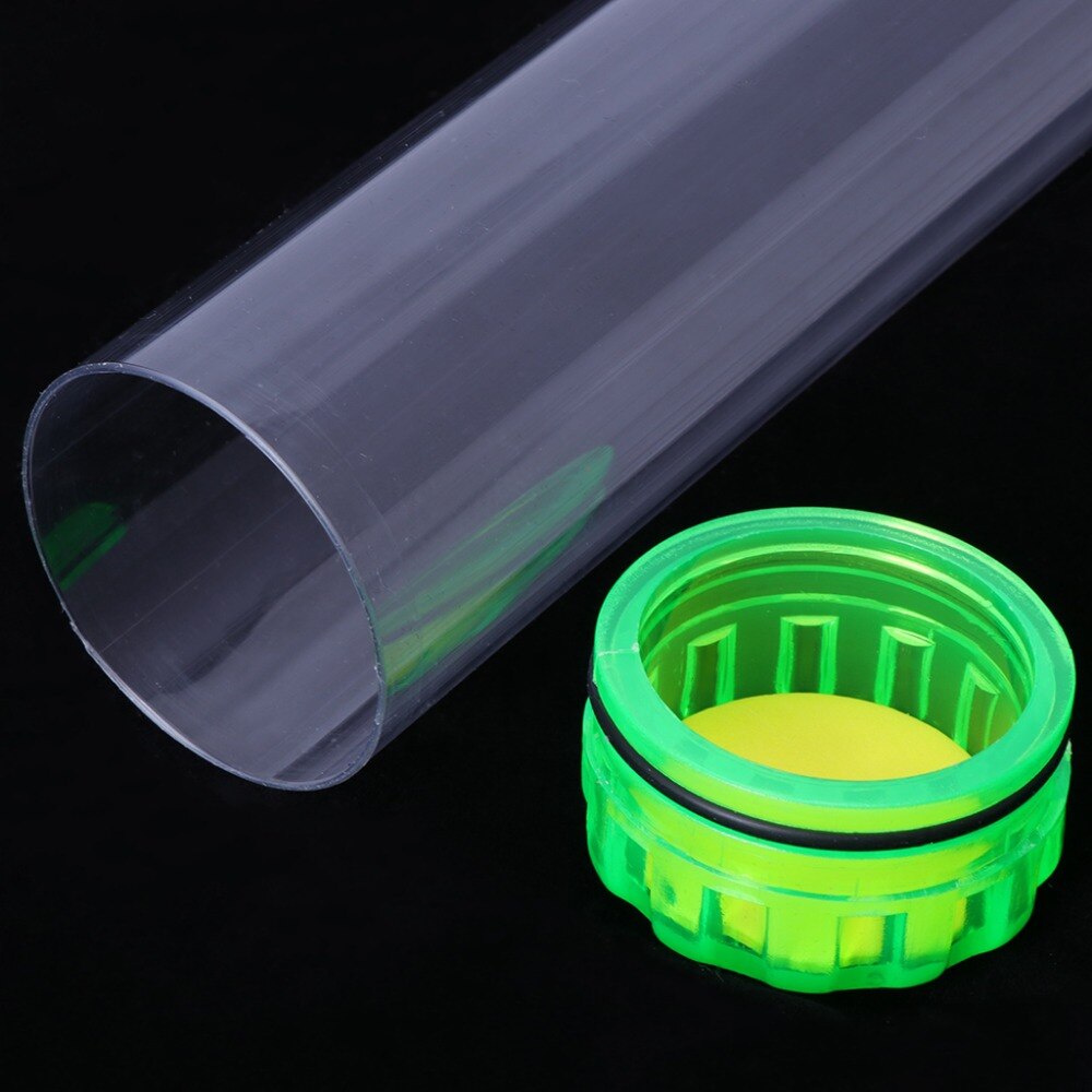 Plastic Fishing Float Tube 40/50/60cm Length Thick Protective Storage End Caps Au20 19