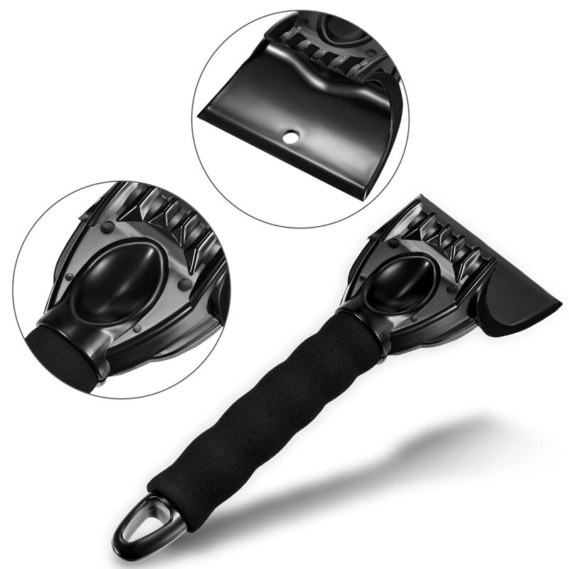 Newice skraber bil sneskraber frost og snerydningsværktøj til bil og små lastbiler forrude og vindue 3 stk.