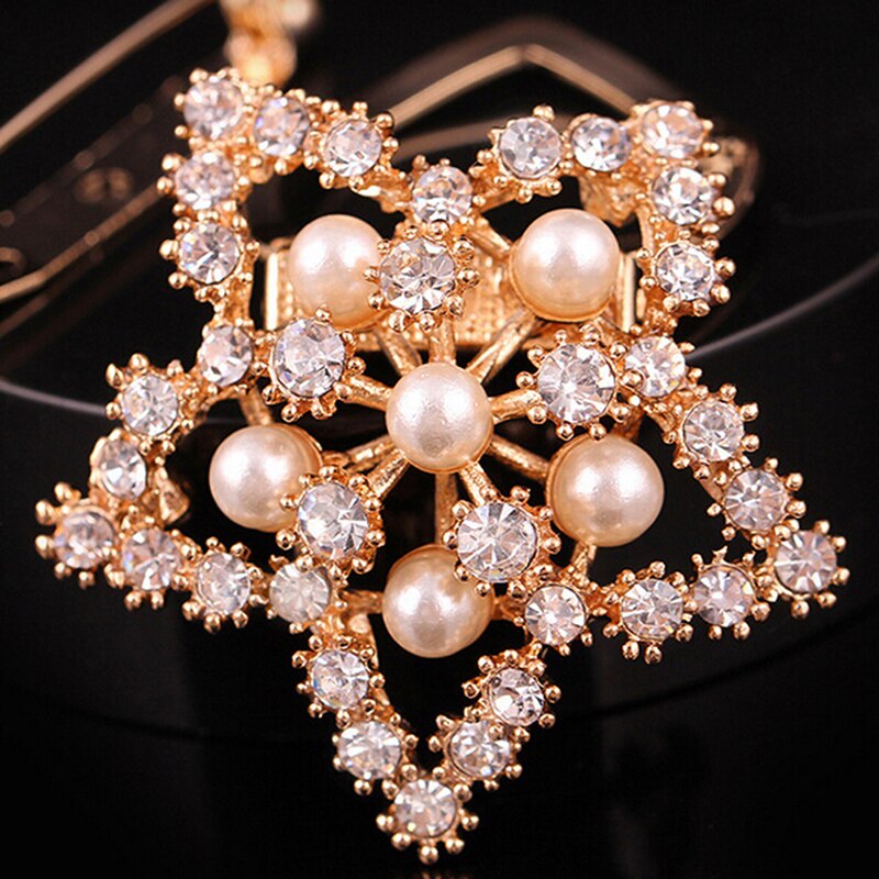 1 Pcs Vrouwen Vlinder Bloem Rhinestone Crystal Sjaals Clip Sjaal Gesp Charmante Vrouwelijke Sieraden Accessoires: 21