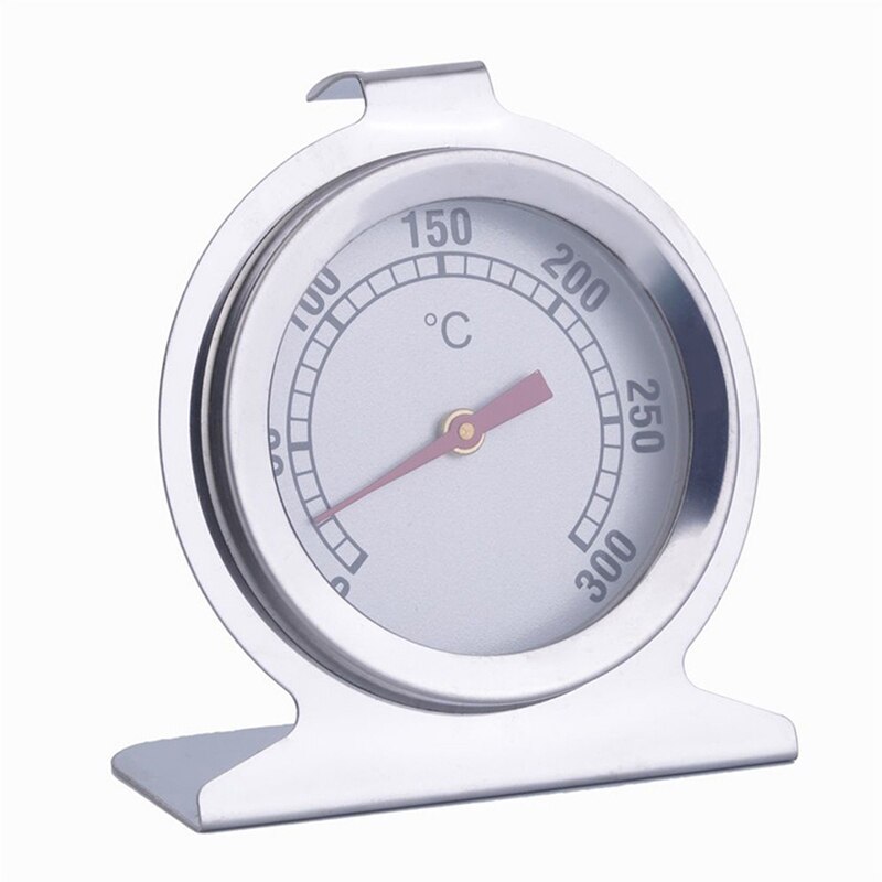 Stainless Steel Oven Thermometer Dial Analog Ktichen Cooking Temperature Meter Gauge Baking Tool Stand Up 2 Types
