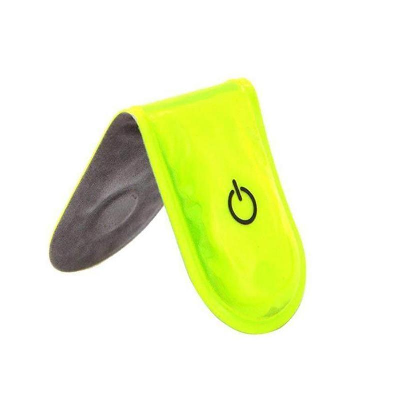 3 Stuks Led Hardlooplamp Outdoor Sport Led Veiligheidslicht Hoge Zichtbaarheid Reflecterende Magnetische Clip Lichten Voor Hardloophonden Fiets: Default Title