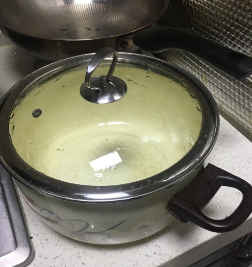 16mm køkkengrej forstærket glaslåg hærdet wok låg pyrex glas rundt kokkegrydelåg med knop førsteklasses pandelåg