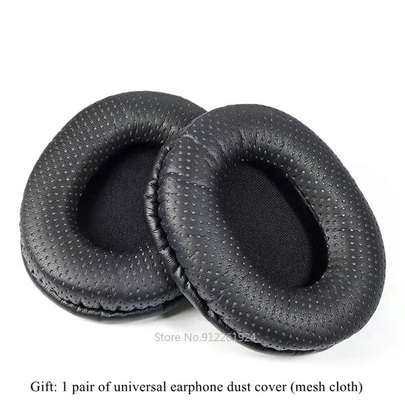 Almohadillas de repuesto para auriculares, diadema para Audio-Technica, ATH-M50x, ATH-M40X, M30, funda de cojín, parachoques: leather black B