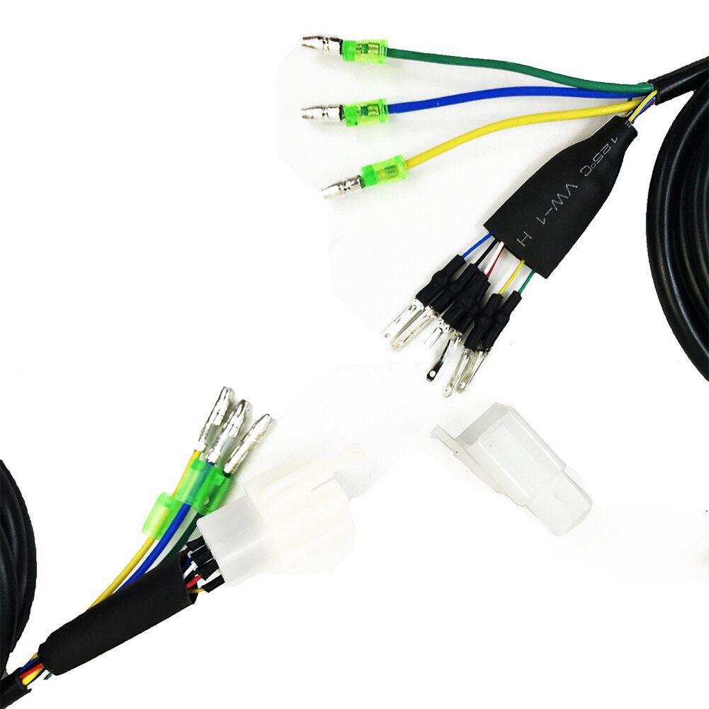 9 Pin 60 130 160cm Electric Bicycle Motor Cable For Ebike Motor Adapter With Hall Sensor Connector E-bike Modification Accessory
