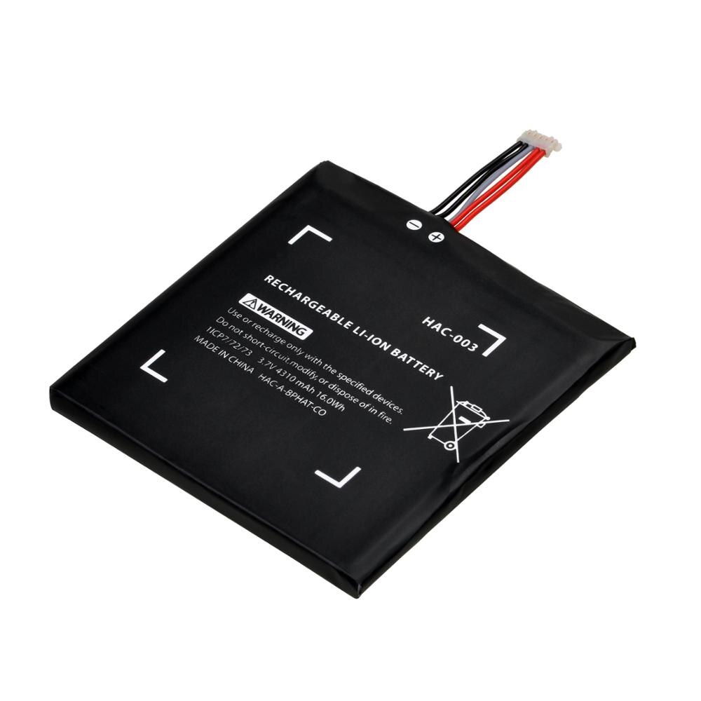 4Pcs HAC-003 Vervangende Batterij Kits Voor Nintendo Switch Game Console Interne Batterij 3.7V 4310Mah Oplaadbare Batterij
