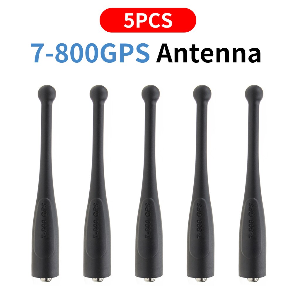 Antena atarefada 6000-4000 mhz do rádio apx7000 apx7000xe apx 1000 apx 764 apx 870 do oem de 5 pces motorola com antena do chicote de gps nar6595a