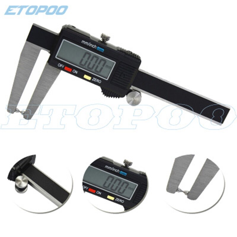 0-60/80/100mm digital Disk caliper Vernier Brake Disc Caliper Electronic Disk Brake Vernier Calipers Digital Brake Rotor Gauge