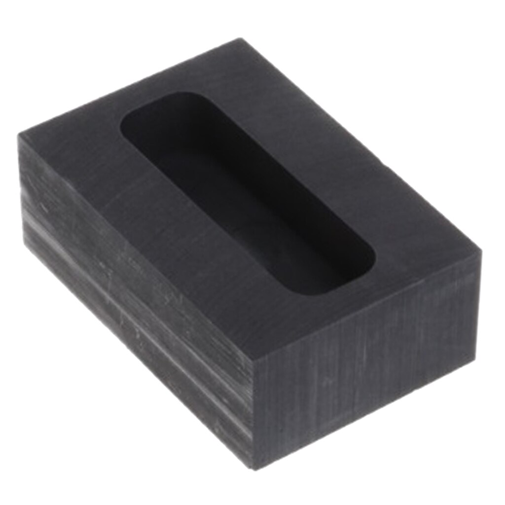 Gold Silver Precious Metal Smelting Ingot Mold High Purity Graphite Mould