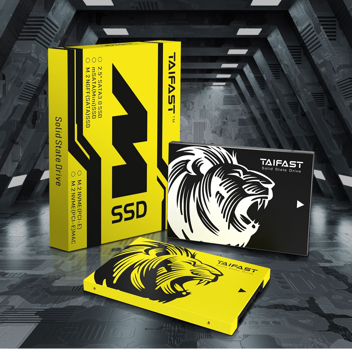 Taifast – disque dur SSD, sata 3, avec capacité de 2.5 go, 120 go, 1 to, 2 to, pour ordinateur portable