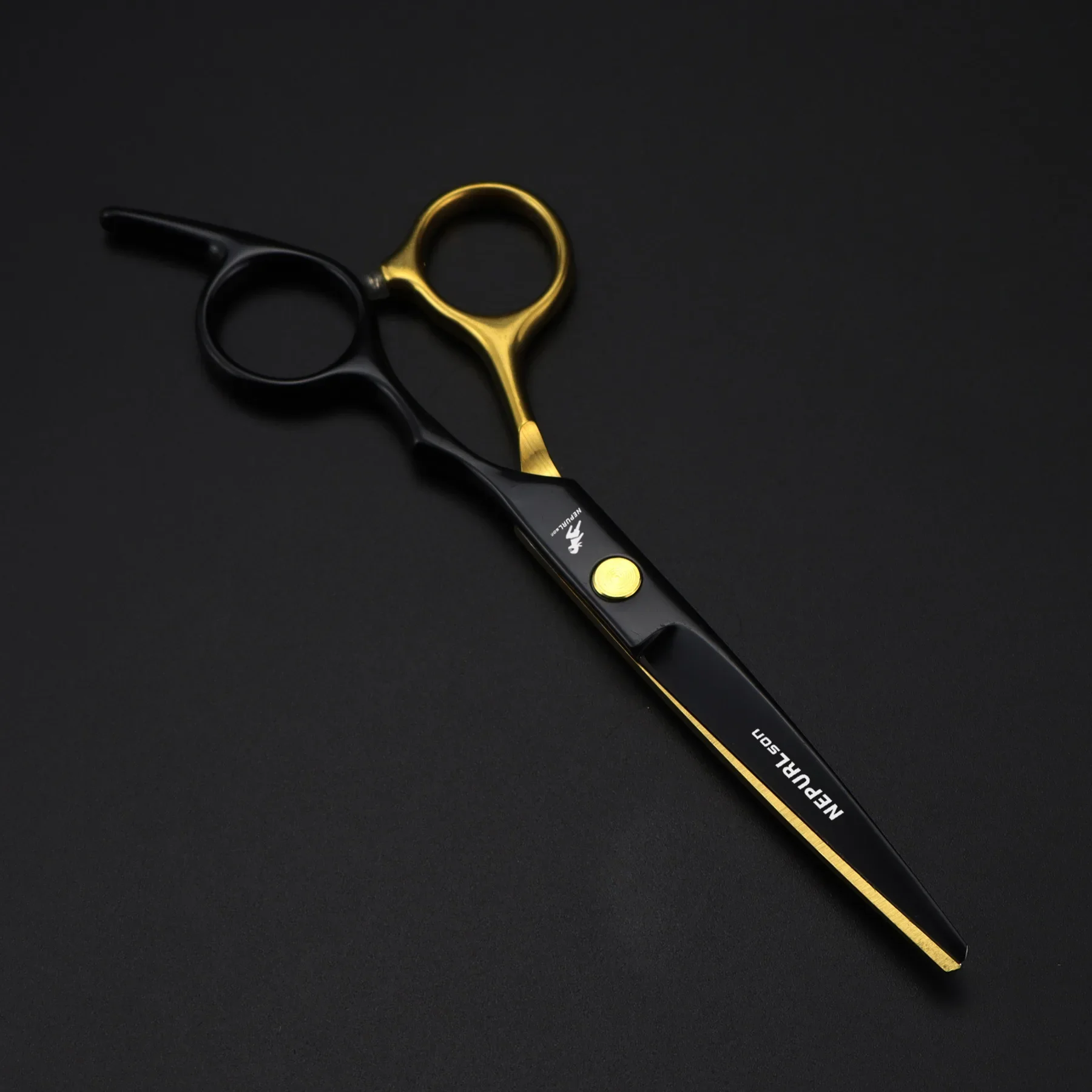 6 Inch Haar Schaar Haar Dunner Knippen Clipper Kapper Schaar Haar Schaar Professionele Kapper Kappers Schaar: Black