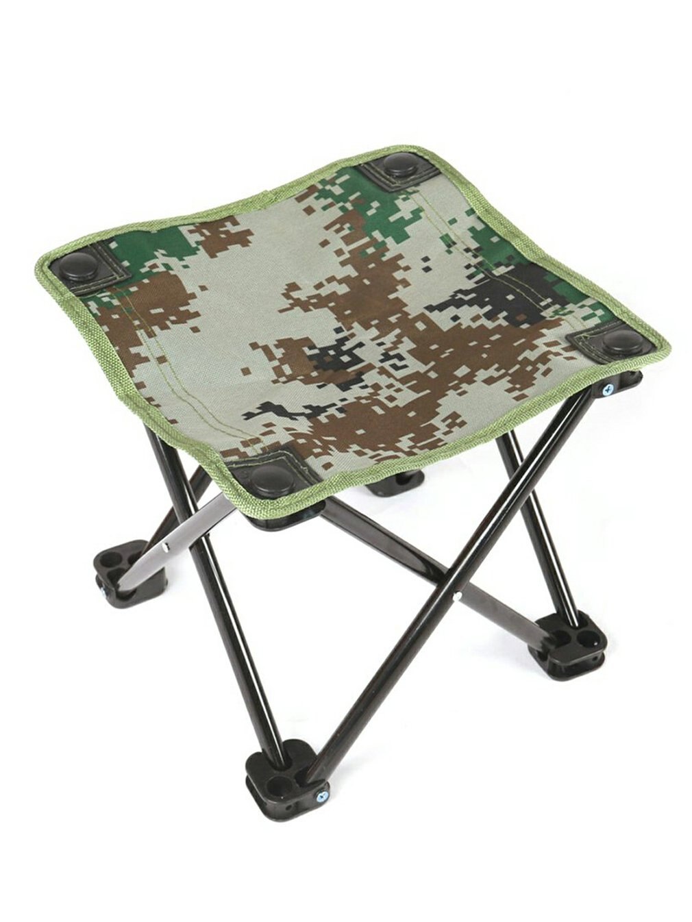 Outdoor Folding Chair Fishing Chair Portable Fishing Stool Fishing Gear Foldable Leisure Chair Fishing Supplies: 29x26cm