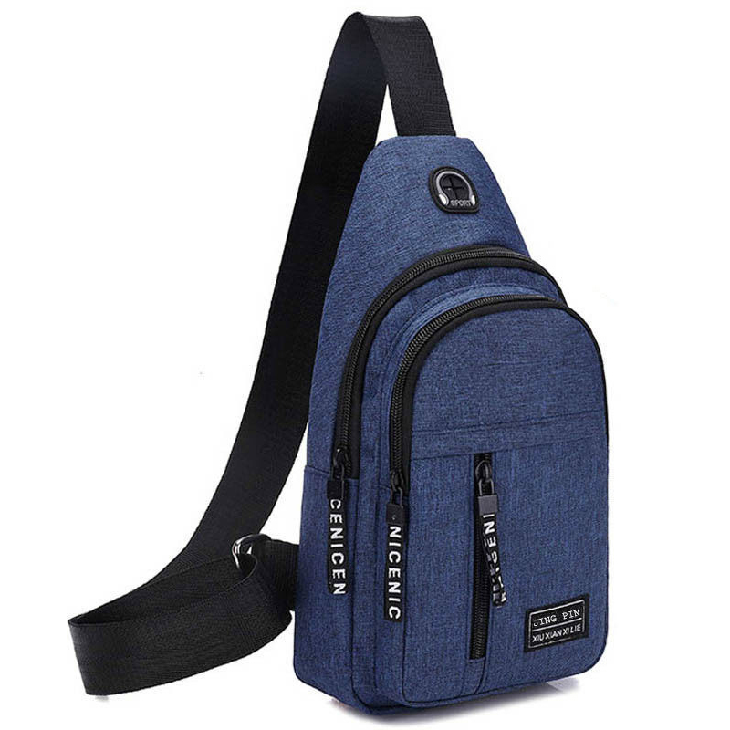 Men Shoulder Bags Chest Bag Multifuncional Crossbody Bags Travel Sling Bag