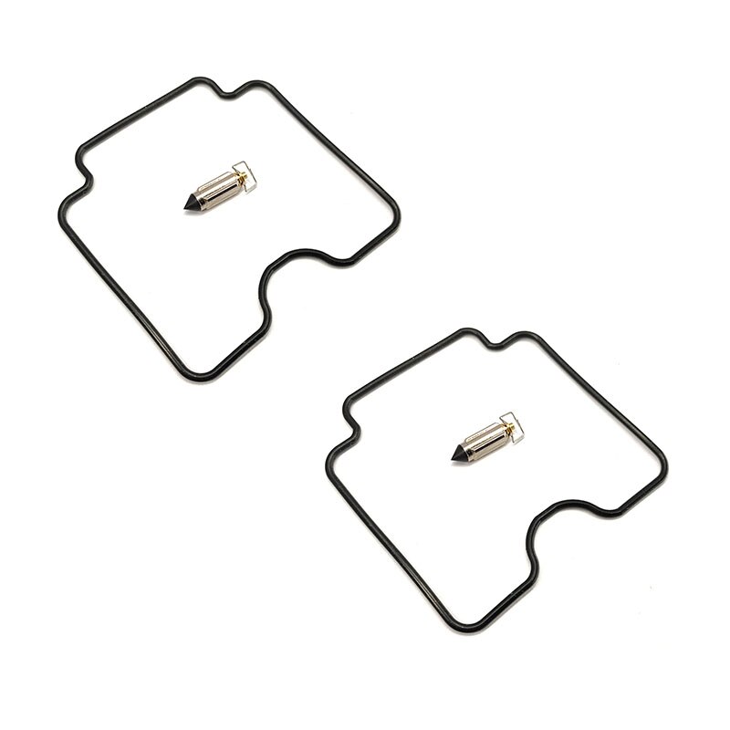 Kit de carburador de motocicleta para Suzuki GZ250 GZ 250 99-09 GS500F GS500 F GS 500 F junta de carburador aguja de reparación aguja flotante: 2 set