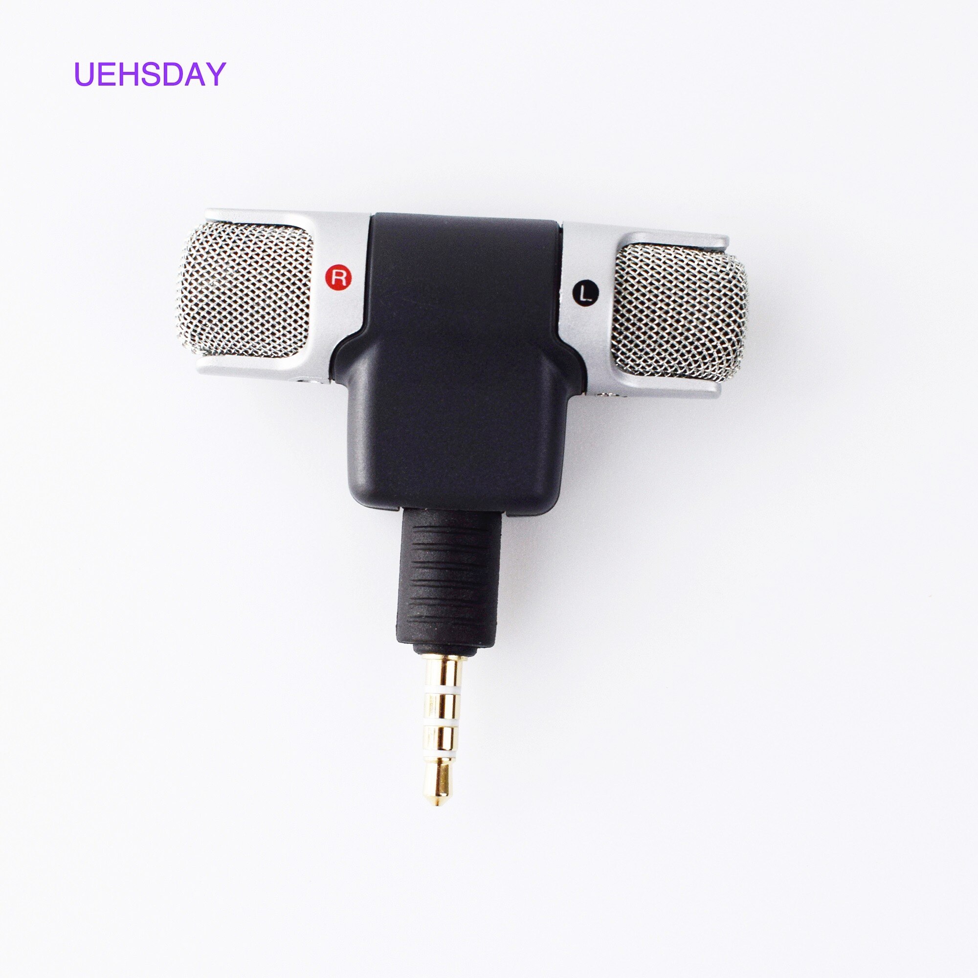 Mini Stereo Microphone Digital Mic 3.5mm Interface Mini Jack for PC Laptop Notebook Mobile Phone