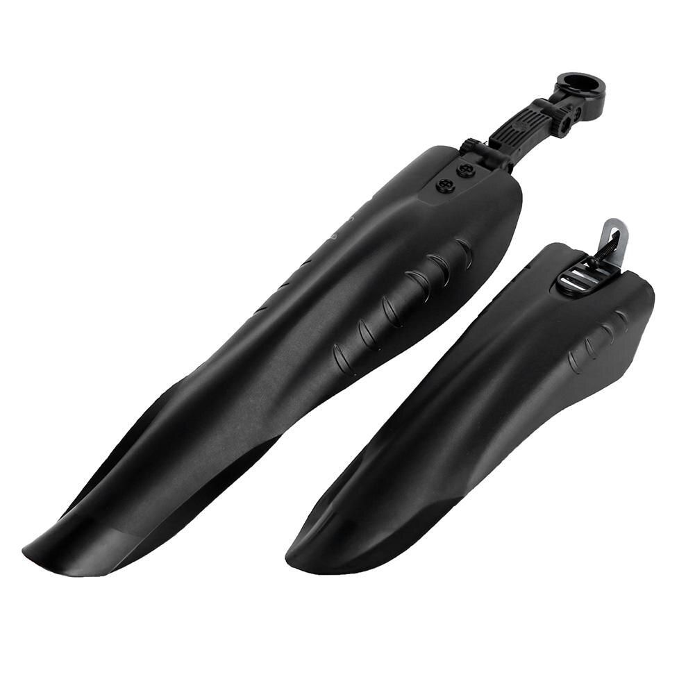 2pcs Universal Adjustable Mountain Bike Mudguard Wings Set Front Rear Wheel Bicycle Water Mud Guards Fenders Cycling Accessories: Rear 50cm Front 27cm