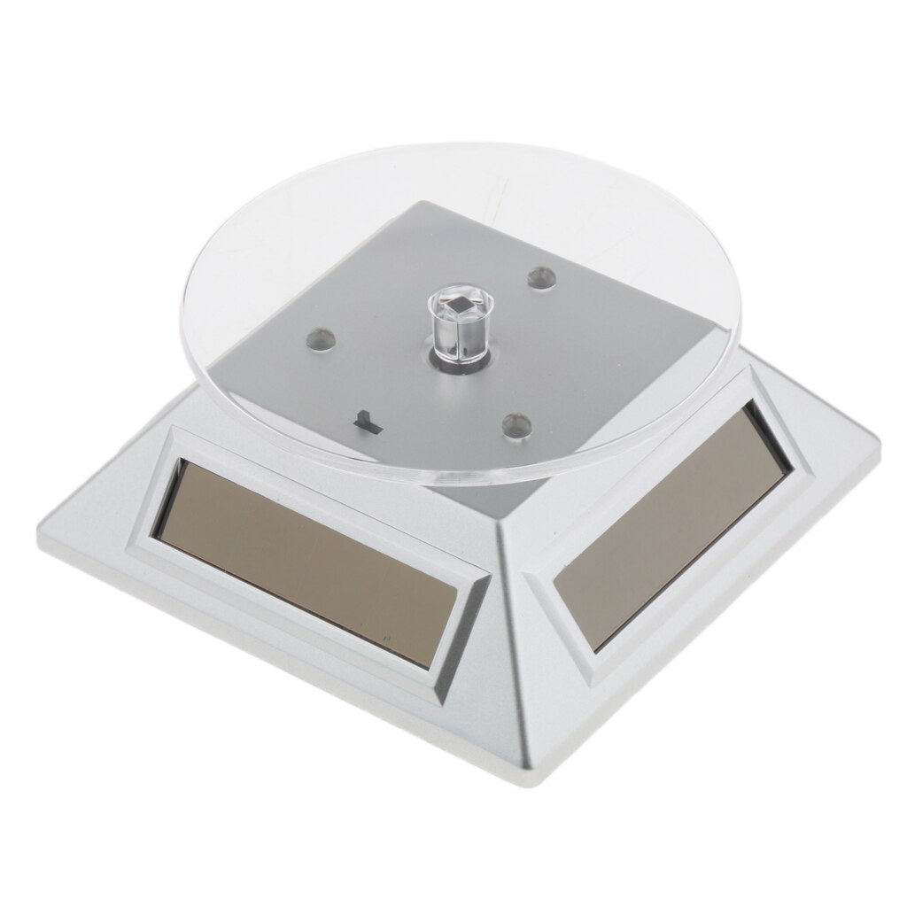 Rotating Display Stand Turntable Rotary Exhibition Solar Battery