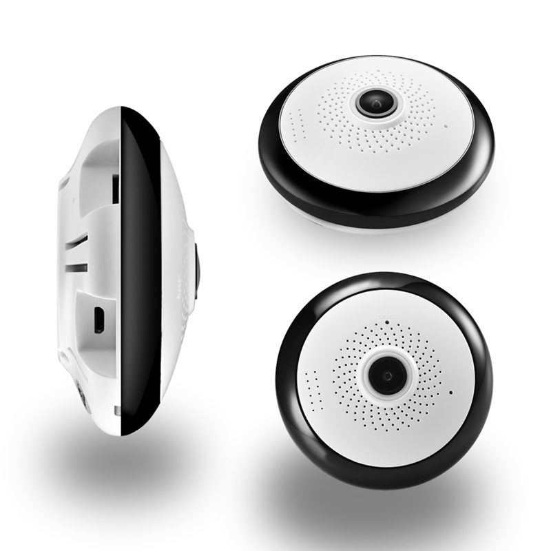 Ip Kamera Fisheye Panorama Kamera 1,3 Millionen Pixel Runde kabellos Heimat Netzwerk Kamera Eu Stecker