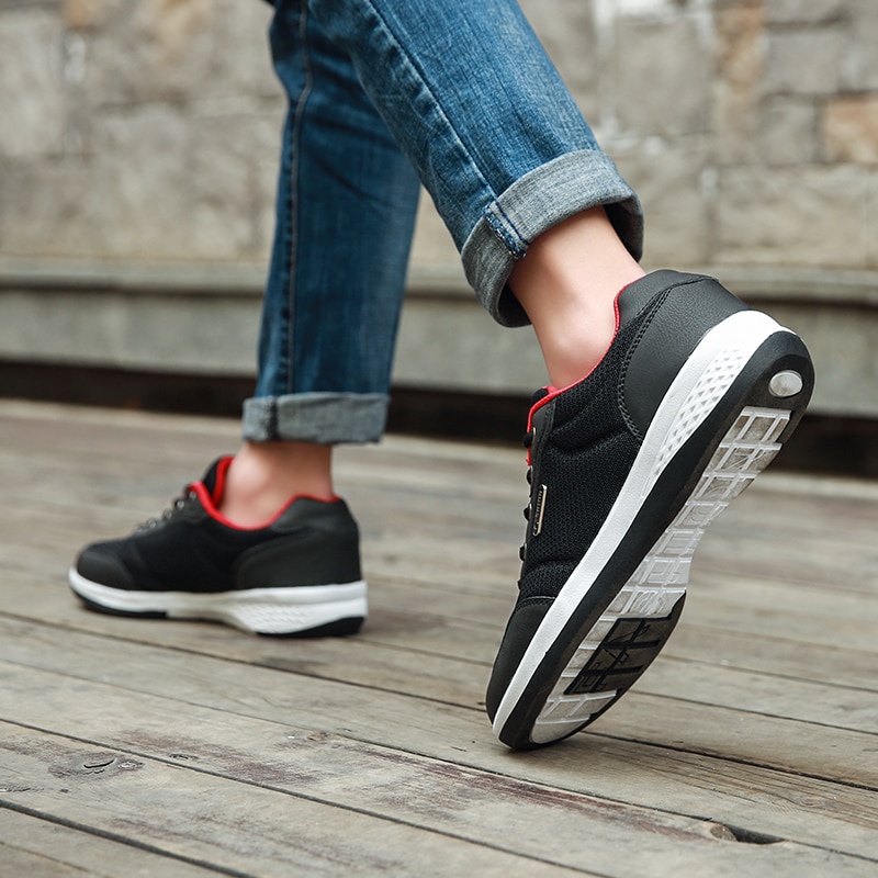 Men Shoes Lace-Up Breathable Men Casual Shoes Brand Men Sneakers Men FLats Tenis Masculino Zapatillas Hombre