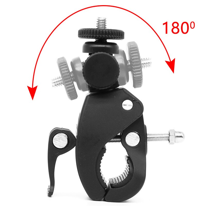 1/4 Kamera DV DSLR Fahrrad Fahrrad Lenker Klemme Halterung Stativ Montieren Schraube Clip Stative für Gopro Held5/4/3 +/3/2/1